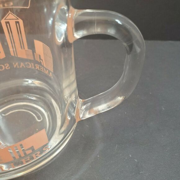 Luminarc Glass Mug 3.5" June 4 1993 Greater Atlanta Chapter PDI - Picture 9 of 12